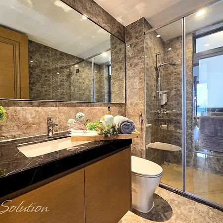 Full Seaview 3Br Johor Bahru Ciq 9-10 Pax Apartment Exterior photo