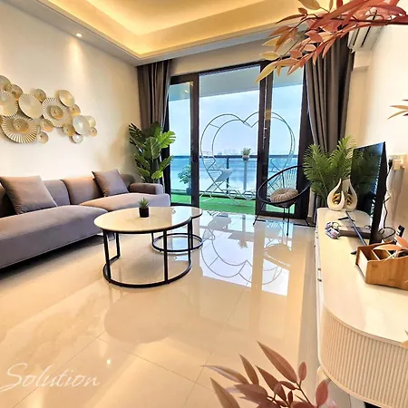 Full Seaview 3Br Johor Bahru Ciq 9-10 Pax Apartment Exterior photo