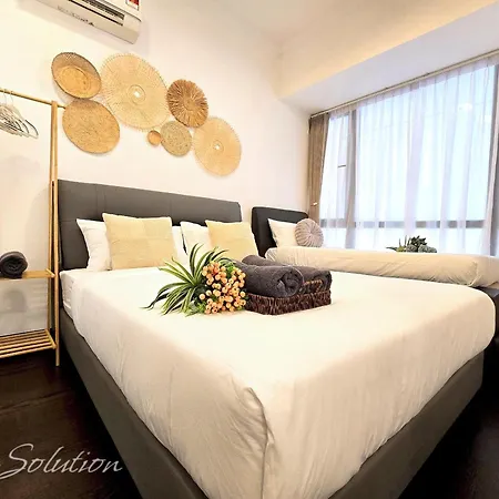 Full Seaview 3Br Johor Bahru Ciq 9-10 Pax Apartment Exterior photo