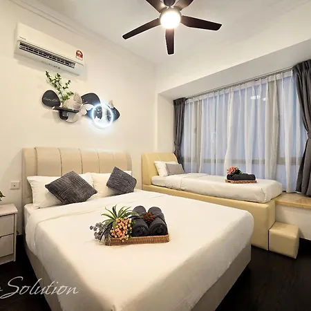 Full Seaview 3Br Johor Bahru Ciq 9-10 Pax Apartment Exterior photo