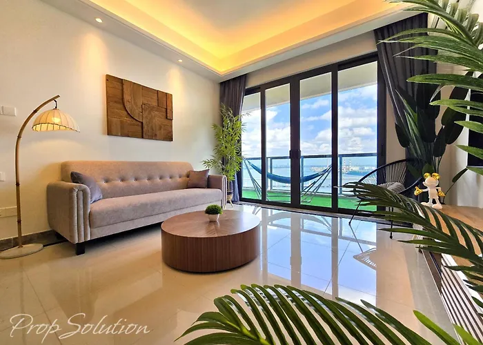 Full Seaview 3Br Johor Bahru Ciq 9-10 Pax